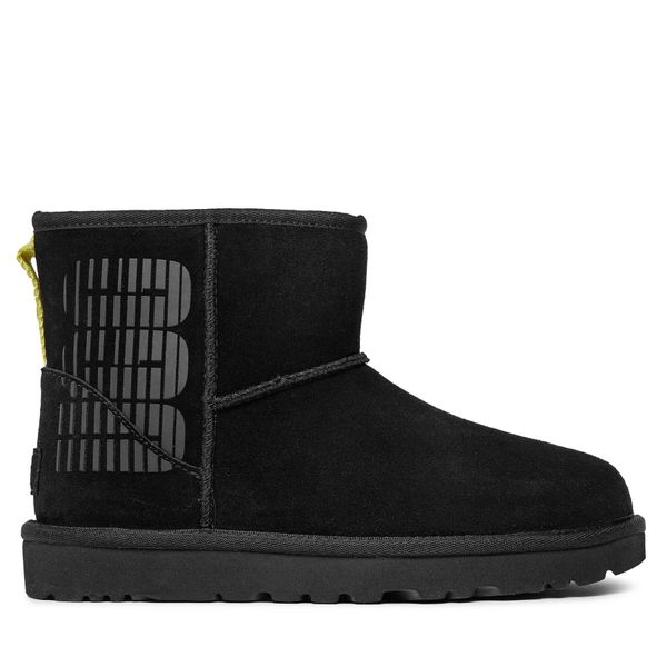 Ugg Čizme za snijeg Ugg W Classic Mini Ugg Side Logo 1144057 Blk