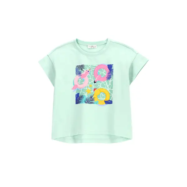 Coccodrillo Coccodrillo T-shirt WC5143203HGK Zelena Regular Fit