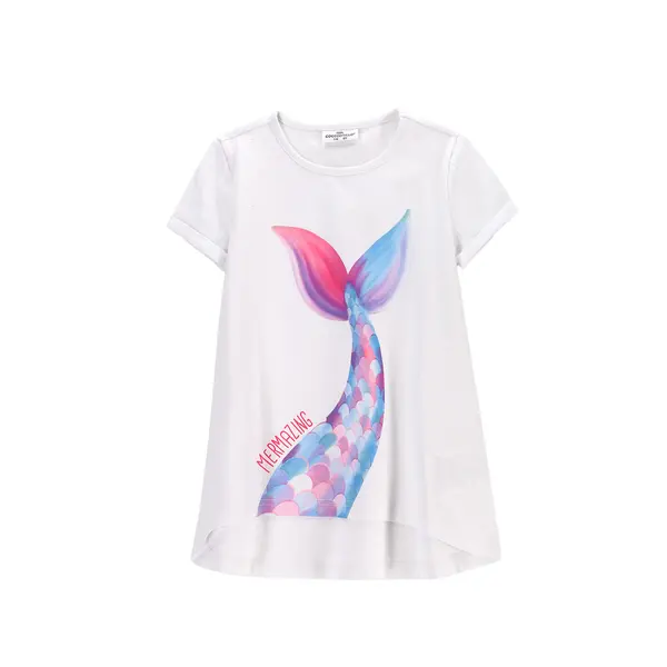 Coccodrillo Coccodrillo T-shirt WC5143203IGK Bijela Regular Fit
