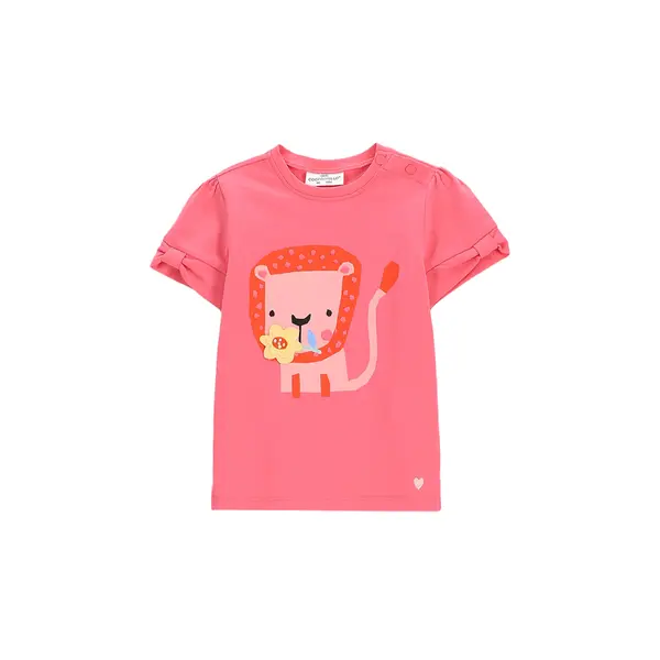 Coccodrillo Coccodrillo T-shirt WC5143203TGN Ružičasta Regular Fit
