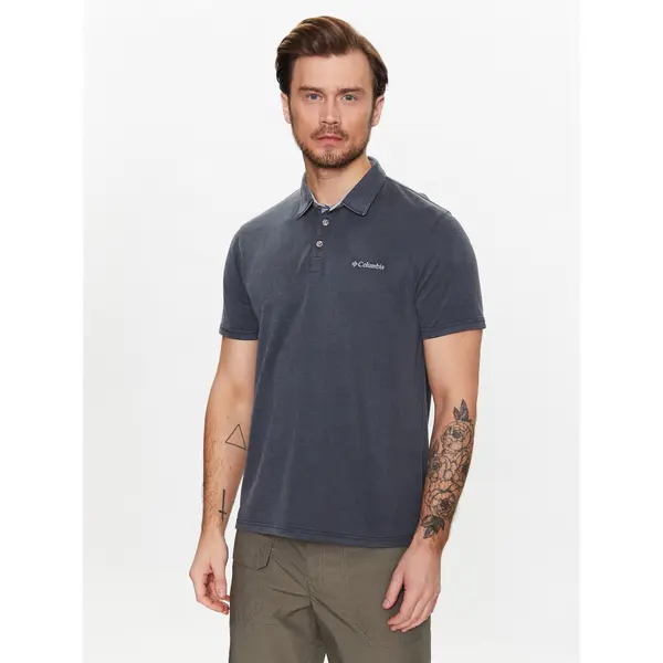 Columbia Columbia Polo Nelson Point 1772721 Siva Regular Fit