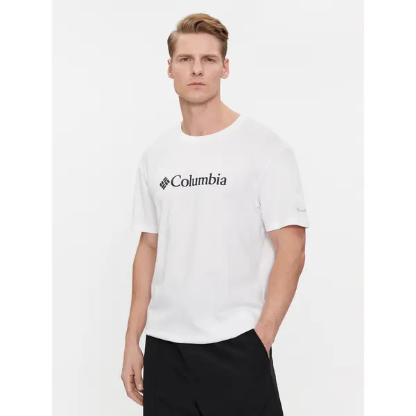 Columbia Columbia T-shirt Csc Basic Logo 1680053 Bijela Regular Fit