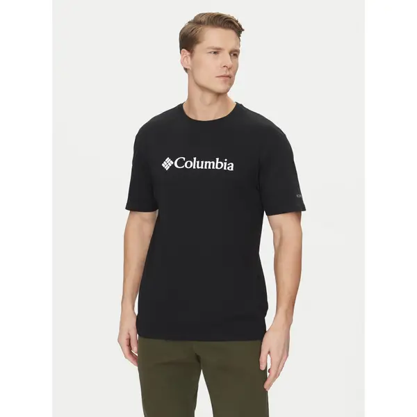 Columbia Columbia T-shirt CSC Basic Logo EM2180 Crna Regular Fit