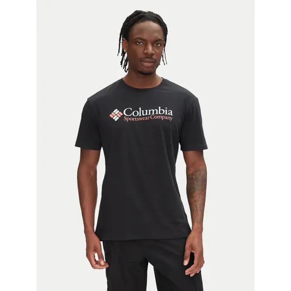 Columbia Columbia T-shirt Csc Basic Logo™ 1680053 Crna Regular Fit