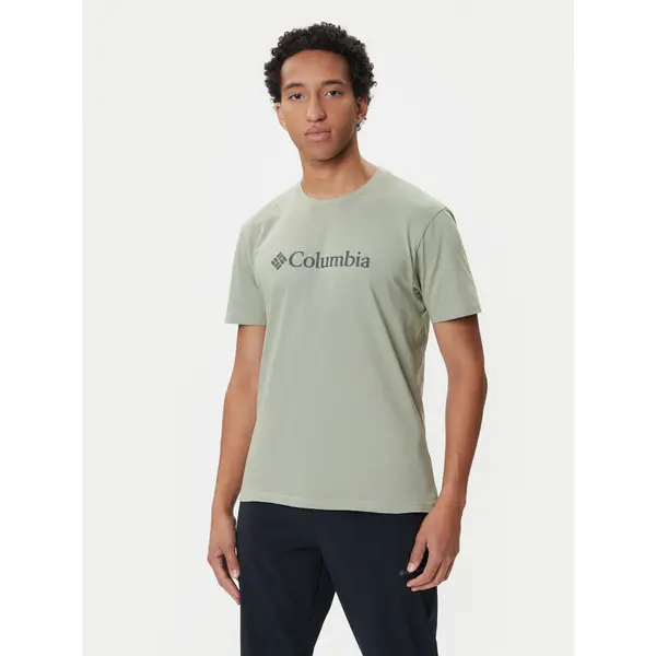 Columbia Columbia T-shirt Csc Basic Logo™ 1680053 Zelena Regular Fit