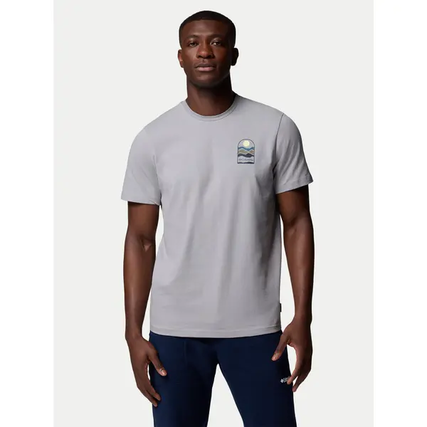Columbia Columbia T-shirt Explorers Canyon™ 2036451 Siva Regular Fit