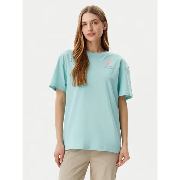 Columbia Columbia T-shirt Rolling Bend™ Graphic 2120031 Plava Oversize