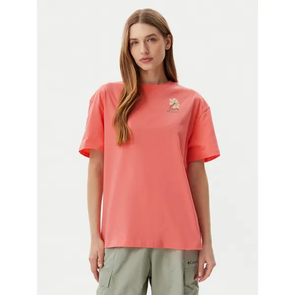 Columbia Columbia T-shirt Rolling Bend™ Graphic 2120031 Ružičasta Oversize