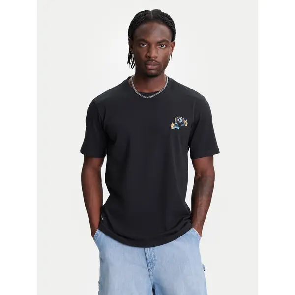 Converse Converse T-shirt Desert Sunset 10027713-A01 Crna Regular Fit
