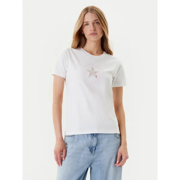 Converse Converse T-shirt Floral Chuck Taylor 10027751-A01 Bijela Regular Fit
