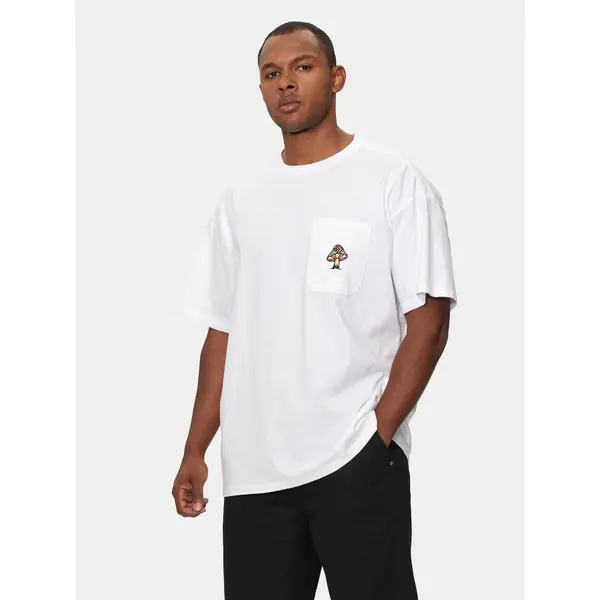 Converse Converse T-shirt M Mushroom Star Chev Tee 10026445-A02 Bijela Regular Fit