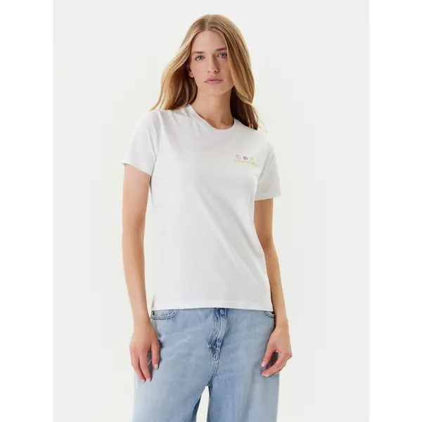 Converse Converse T-shirt Sea 10027759-A01 Bijela Regular Fit