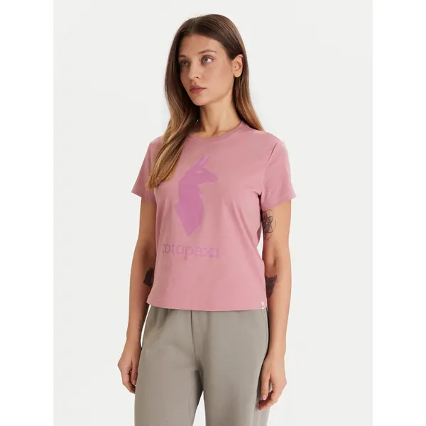 Cotopaxi Cotopaxi T-shirt Llama F25474W1529 Ružičasta Regular Fit