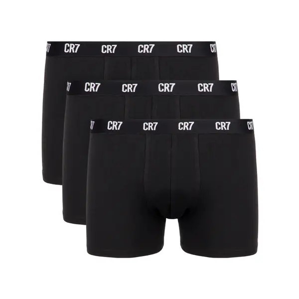 Cristiano Ronaldo CR7 Cristiano Ronaldo CR7 Set bokserica﻿ Basic Trunk 3-Pack 8100-49-900 Crna
