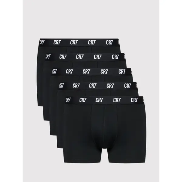 CR7 Cristiano Ronaldo CR7 Set bokserica﻿ Basic Trunk 5-Pack 8106-49-2900 Crna