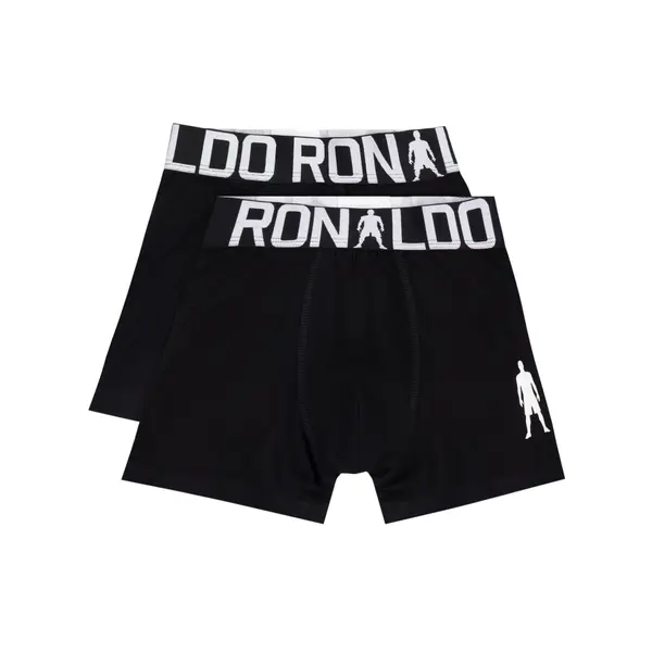 Cristiano Ronaldo CR7 Cristiano Ronaldo CR7 Set bokserica﻿ Boys 2-Pack Boxer 8400-51-451 Crna