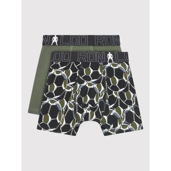 Cristiano Ronaldo CR7 Cristiano Ronaldo CR7 Set bokserica﻿ Trunk 2-Pack 8400-51-565 Zelena