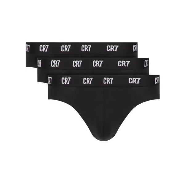 Cristiano Ronaldo CR7 Cristiano Ronaldo CR7 Set slip gaćica﻿ Main Basic Brief 3-Pack 8100-66-900 Crna