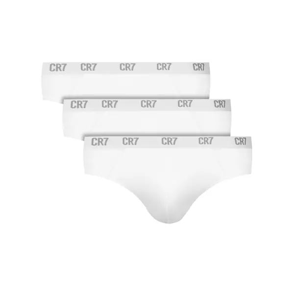 Cristiano Ronaldo CR7 Cristiano Ronaldo CR7 Set slip gaćica﻿ Main Basic Brief 3Pack 8100-66-100 Bijela