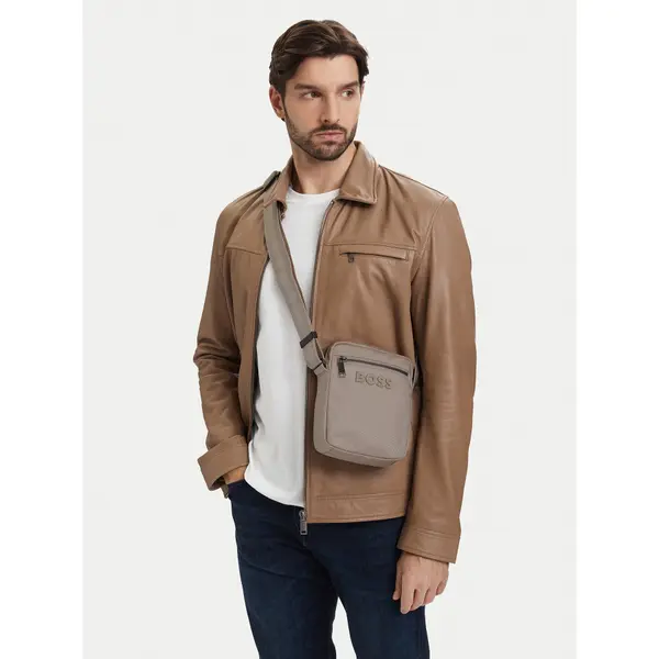 Boss Crossover torbica BOSS Catch 3.0 NS Zip 50511961 Bež