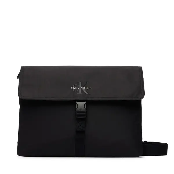 Calvin Klein Crossover torbica Calvin Klein Bold Laptop Sleeve W/ Strap (Nyl LV04D1222G Crna