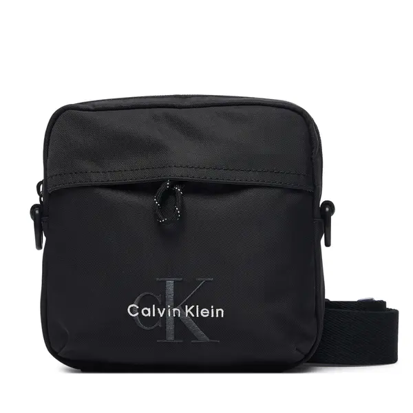 Calvin Klein Crossover torbica Calvin Klein Bold Square Crossbody LV04D3454G Crna