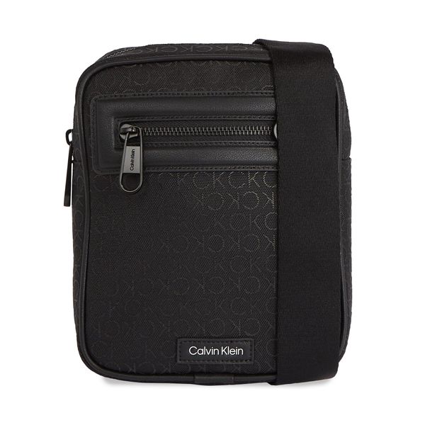 Calvin Klein Crossover torbica Calvin Klein Ck Elevated K50K511750 Jacquard Mono Black 0GK