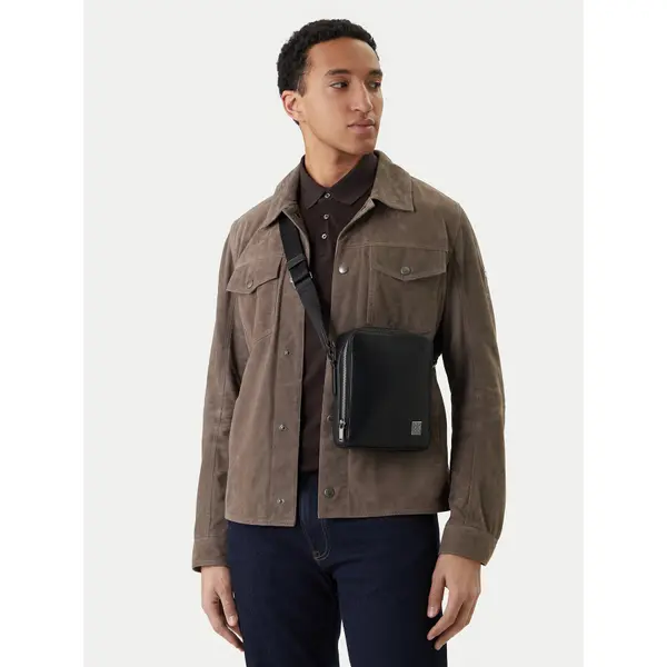 Calvin Klein Crossover torbica Calvin Klein Emblem Hw Reporter LV04D3293G Crna