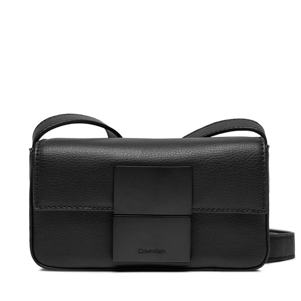 Calvin Klein Crossover torbica Calvin Klein Iconic Plaque Camera Bag Xs K50K511249 Ck Black BEH