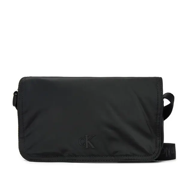 Calvin Klein Jeans Crossover torbica Calvin Klein Jeans Over Webbing K50K512566 Crna