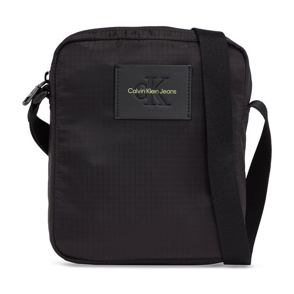 Calvin Klein Jeans Crossover torbica Calvin Klein Jeans Sport Essentials Reporter18 L K50K511791 Black/Sharp Green 0GX