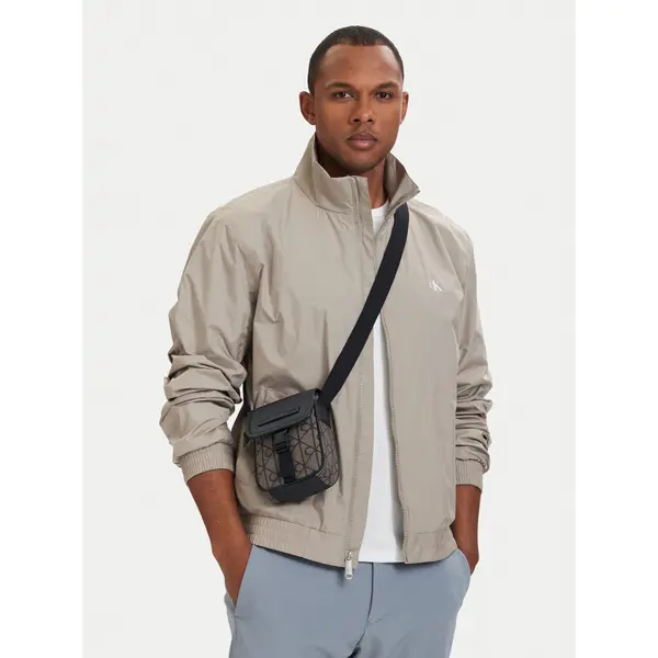 Calvin Klein Crossover torbica Calvin Klein Mixed Emblem Aop LV04D3527G Bež