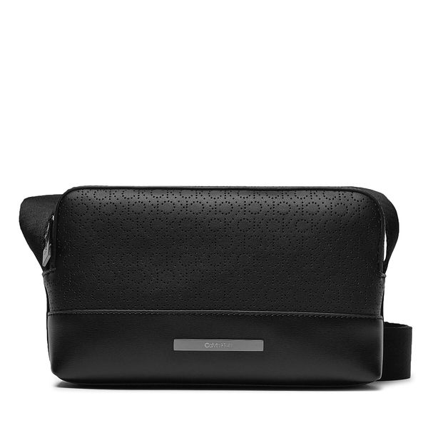 Calvin Klein Crossover torbica Calvin Klein Modern Bar Camera Bag Mono K50K511763 Ck Mono Perf Black 0GK
