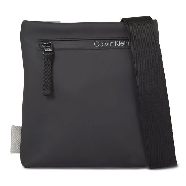 Calvin Klein Crossover torbica Calvin Klein Rubberized Conv Flatpack S K50K510795 Ck Black BAX