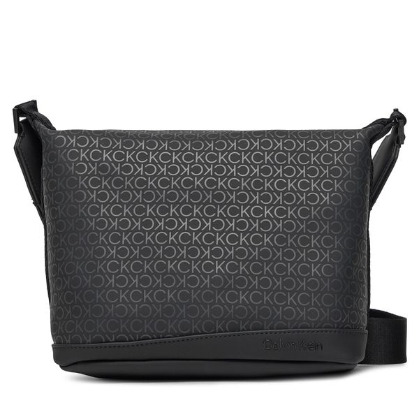 Calvin Klein Crossover torbica Calvin Klein Rubberized Wide Base Xover Mono K50K511714 Black Uv Mono 0GL