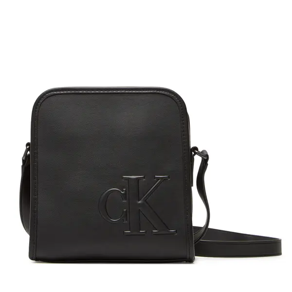 Calvin Klein Crossover torbica Calvin Klein Sculpted Impression Reporter 18 LV04G3157G Crna