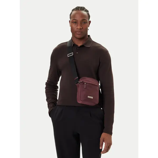 Calvin Klein Crossover torbica Calvin Klein Sleek Reporter LV04D3180G Tamnocrvena