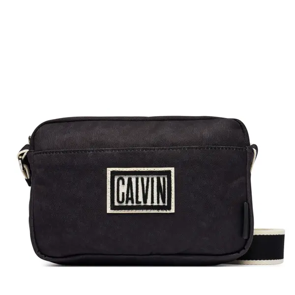 Calvin Klein Crossover torbica Calvin Klein Ssnl Graphic Camera Bag LV04D3628G Crna