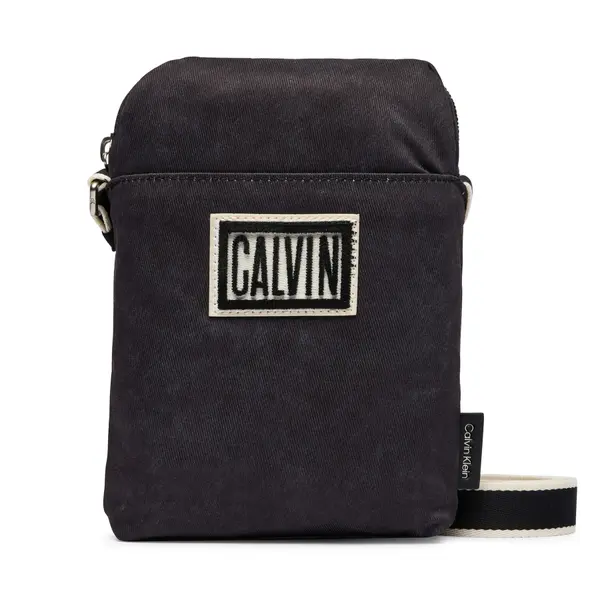 Calvin Klein Crossover torbica Calvin Klein Ssnl Graphic Reporter LV04D3627G Crna