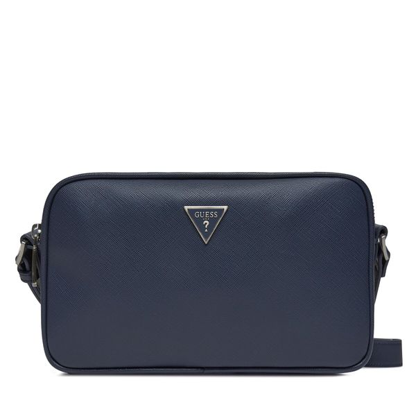 Guess Crossover torbica Guess Certosa Saffiano Eco Mini Bags HMECSA P3329 BLU