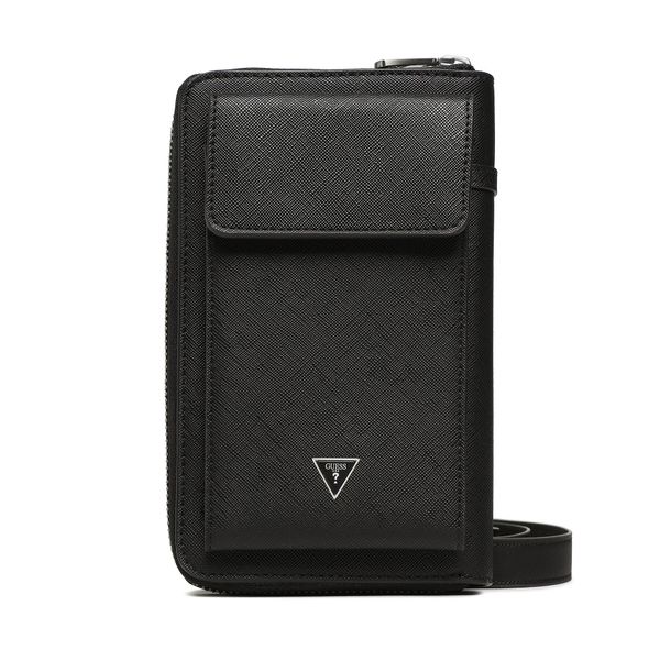 Guess Crossover torbica Guess Certosa Saffiano Smart (LG) SMECRS LEA83 BLA