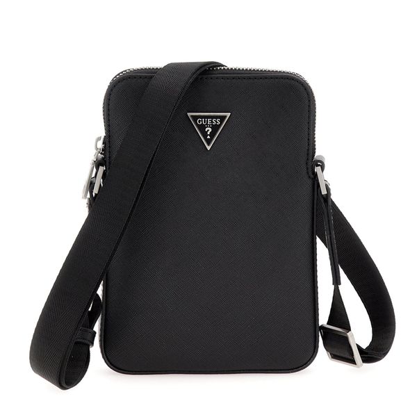 Guess Crossover torbica Guess Certosa Saffiano Smart Mini Bags HMECSA P3381 BLA