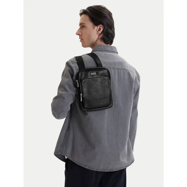 Guess Crossover torbica Guess HMBOGS P6223 Crna