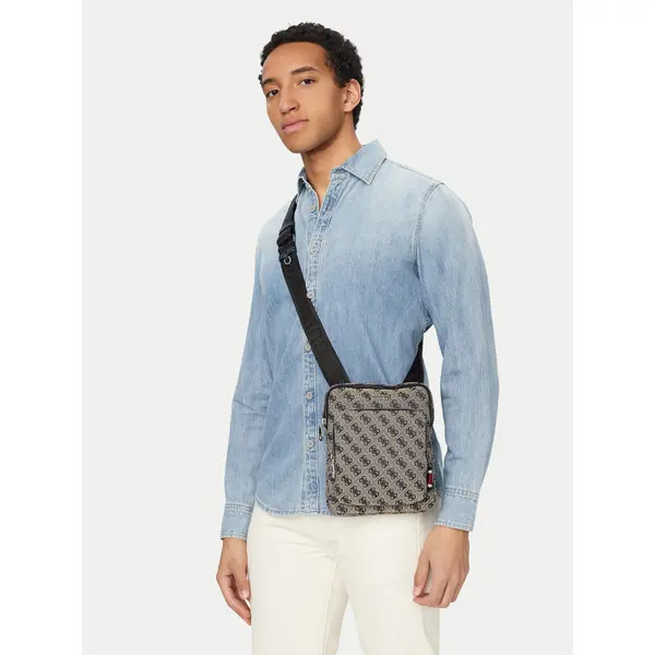 Guess Crossover torbica Guess HMBOII P6223 Tamno bež