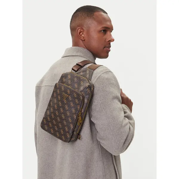 Guess Crossover torbica Guess HMMILO P5226 Smeđa
