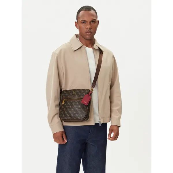 Guess Crossover torbica Guess HMMILO P5417 Smeđa