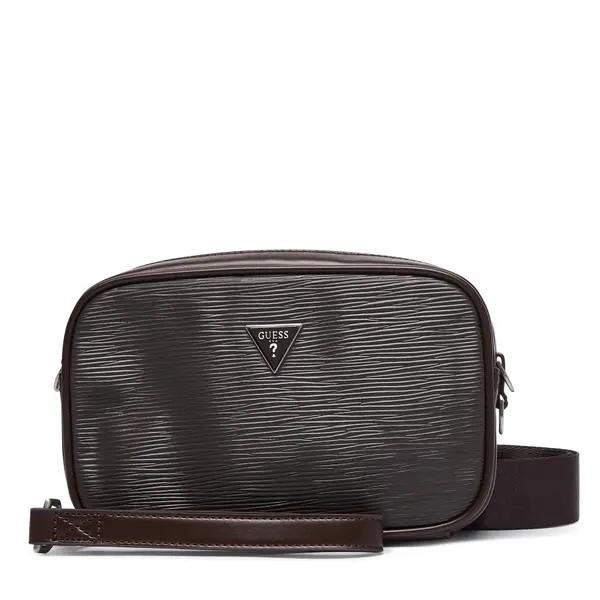 Guess Crossover torbica Guess HMMIPW P6350 Tamno smeđa
