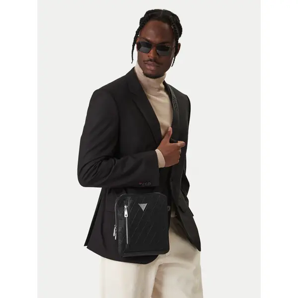 Guess Crossover torbica Guess HMTOTE P6159 Crna