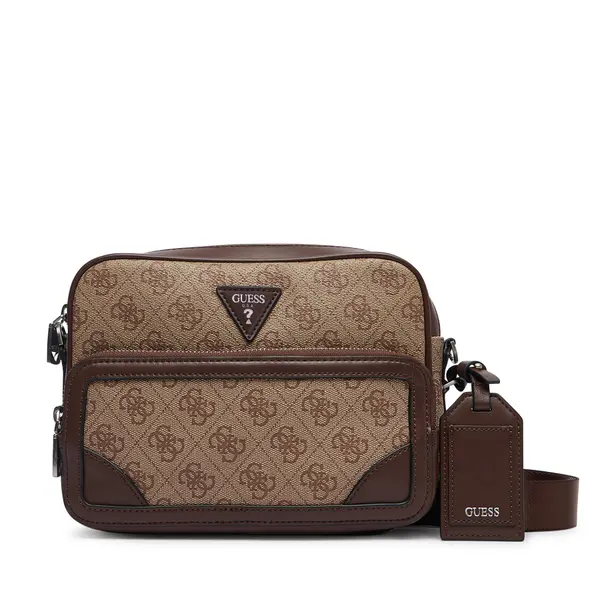 Guess Crossover torbica Guess Milano HMMIL LP6222 Smeđa