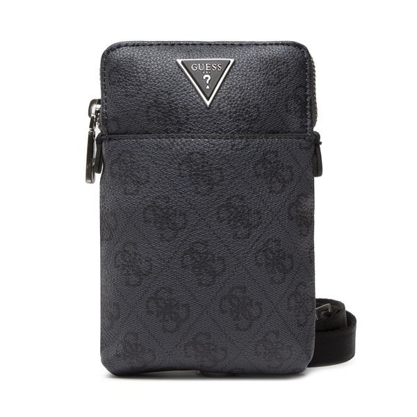 Guess Crossover torbica Guess Vezzola Smart Device Holder HMEVZL P2284 Siva